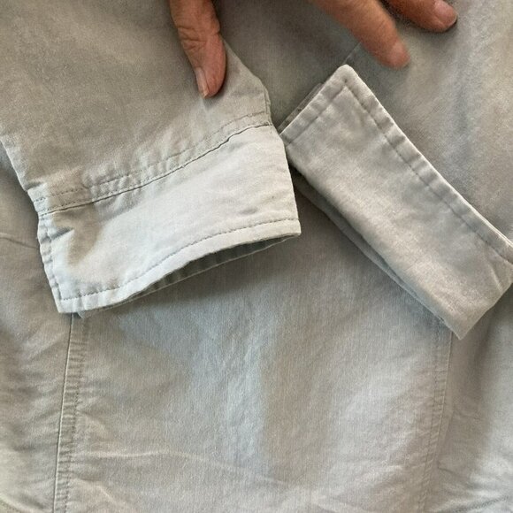 Columbia Sportswear Co. Women’s Cotton Ramie Mint Green Button Down Shirt Size S - Picture 3 of 12